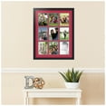 thumbnail image 2 of ArtToFrames Collage Photo Picture Frame with 9 - 5x7 Openings, Framed in Black with Rouge and Black Mats (CDM-3926-213), 2 of 8