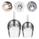 thumbnail image 3 of 2 palas para cubitos de hielo de acero inoxidable, pala para granos domésticos, pala multiusos para el hogar., 3 of 8