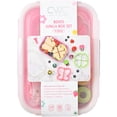 thumbnail image 2 of Cook with Color 20-Piece Kids Plastic Bento Box Lunch Container Set with Sandwich Cutters, Butterfly, 2 of 5