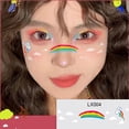 thumbnail image 4 of Facial Tattoo Patch Waterproof Makeup Tattoo Stickers Face Stickers\ N1J2, 4 of 7