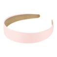 thumbnail image 1 of Diadema de gamuza Unique Bargains para mujer antideslizante rosa 1 pulgada de ancho, 1 of 7