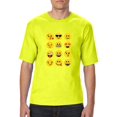 thumbnail image 1 of "Mens and Big Mens Emoji Group T-Shirt, up to size 3XLT", 1 of 5