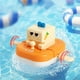 thumbnail image 1 of Juguetes de piscina, juguetes para bebés, juguetes para niños pequeños, juguetes de baño, barcos para bebés, barcos de baño de cuerda para niños, juegos acuáticos en el baño, barco de plástico, 1 of 9