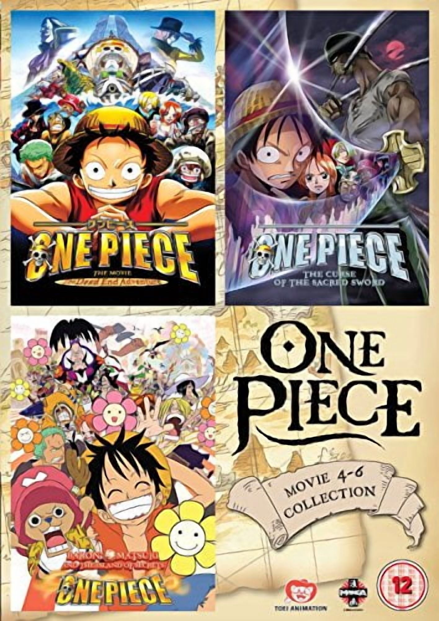 One Piece Bundle #1-#2 (DVD) Crunchyroll, Action, Adventure, Anime
