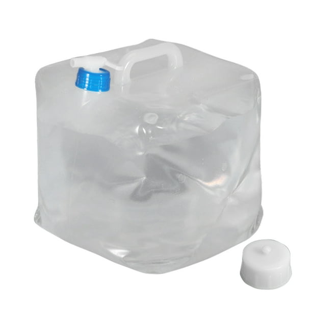 Récipient à eau Seau à eau Portable Seau de qualité alimentaire avec  couvercle Porte-bouteille d'eau Camping Carafe de stockage d'eau pour laver  la 20L