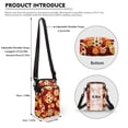 thumbnail image 6 of HELLHERO Shoulder Bag Polyester Double Deck Abstract Ember Splatter for Outdoor Travel Daily Use Men, Women, 6 of 7
