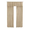 thumbnail image 6 of Woven Trends 2-Pack Pinch Pleated Curtains, Solid Farmhouse and Modern Rustic Curtains,  Box Pleated Edges for Living Room and Bedroom, Rod Pocket, 52" W x 84" L, Beige, 6 of 7