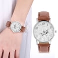 thumbnail image 1 of Reloj De Mujer, Reloj De Cuarzo, 3 Colores De Moda PU Correa De Cuero Reloj De Cuarzo Mujeres Relojes De Pulsera Analógicos Femeninos, 1 of 7