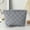 Gray, variant on Byujiro Quilted Cosmetic Pouch Makeup Bag Soft Padded Travel Organizer Stylish Zippered Clutch for Trips