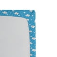 thumbnail image 3 of Ambesonne Sky Blue Fitted Sheet 2 Pcs Set, Fluffy Clouds Day Time, King, Deep Sky Blue and White, 3 of 3