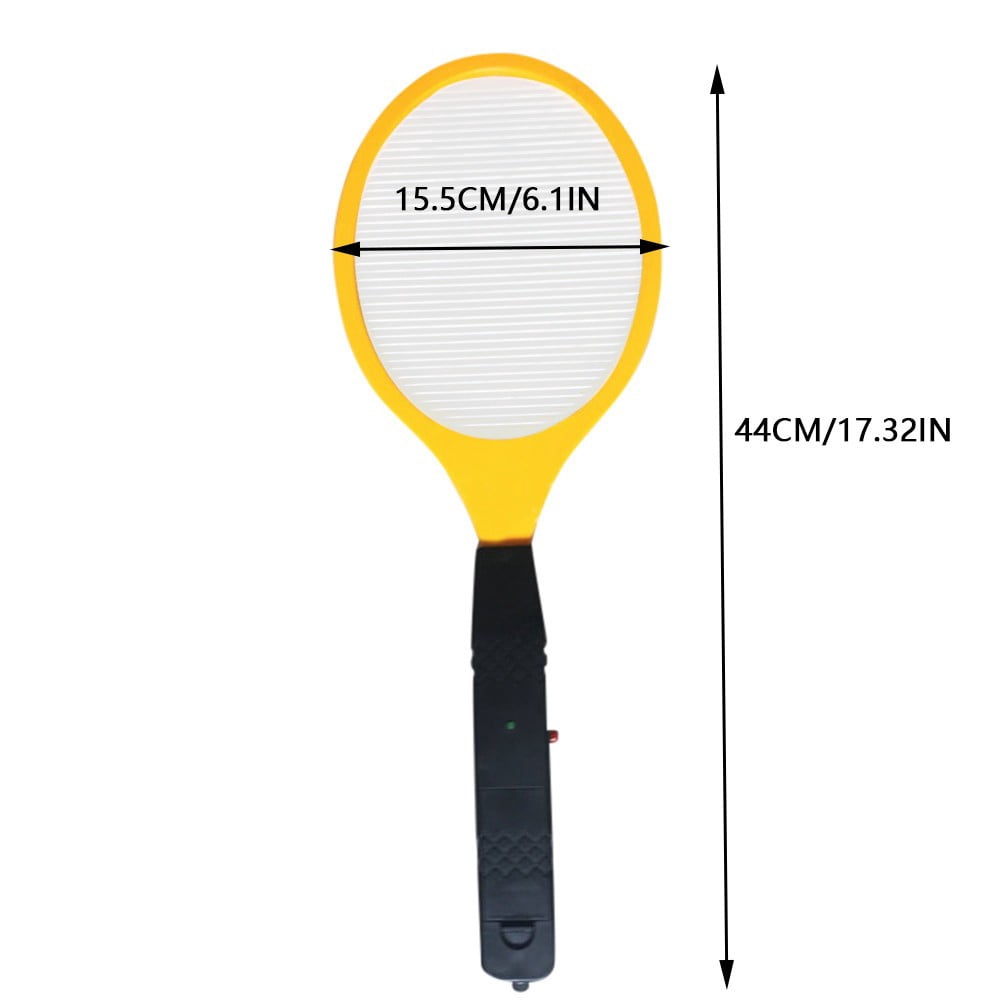 Qiweii 2 in 1 Electric Bug Zapper, Mosquitoes Trap Lamp & Racket, USB Rechargeable Electric Fly Swatter for Home and Outdoor Powerful Grid 3-Layer Safety Mesh Safe to Touch, Pack of 2