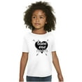 thumbnail image 4 of Cute Love Me More Valentines Heart Girls Kids T Shirt Tees Teen Brisco Brands S, 4 of 6