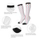 thumbnail image 3 of Fotbe Red Blue Polka Dots Calcetas Divertidas Estampadas para Hombre y Mujer, Calcetas de Algodón hasta la Rodilla para Caminar, Correr, Enfermería y Embarazo, 3 of 6