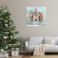 thumbnail image 3 of Stupell Industries Fancy Gingerbread House Holiday Painting Gallery Wrapped Canvas Art Prints Wall Art, 36 x 36, 3 of 8