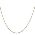 thumbnail image 3 of 14K Gold .6mm Diamond Cut Cable Chain 18", 3 of 5