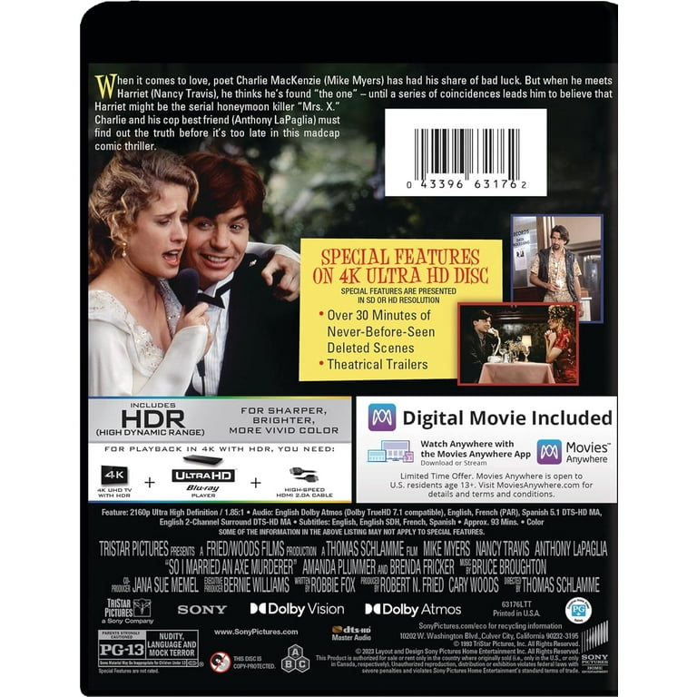 Rent Redbox On Demand Spanish Audio So I Married An Axe Murderer