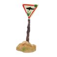 thumbnail image 1 of Warning Sign Decoration, Vivid Safe Fish  Warning Sign Ornaments Resin Durable  For, 1 of 8