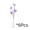 Purple-6Pcs, variant on CuiLiyq 6 Pcs Artificial Butterfly Branche, Simulation Branch Stems with Fake Butterfly Floral Arrangement for Vase Filling Home Office Party Decoration (Blue)