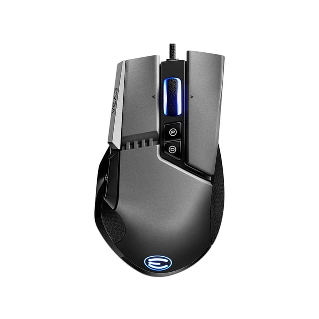 Mouse Gamer EVGA X17, hasta 16000 dpi, 10 botones, RGB. Color Gris. EVga 903-W1-17GR-KR