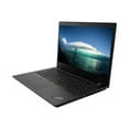 thumbnail image 4 of Lenovo ThinkPad L14 Gen 1 20U1 - Intel Core i5 - 10210U / up to 4.2 GHz - Win 10 Pro 64-bit - UHD Graphics - 8 GB RAM - 256 GB SSD TCG Opal Encryption 2, NVMe - 14" IPS touchscreen 1920 x 1080 (Full HD) - Gigabit Ethernet - Wi-Fi 6 - black - kbd: US, 4 of 15