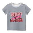 thumbnail image 3 of Hvyesh Tshirt for Boys Girls Novelty Letter Print Graphic Shirts Cool Short Sleeve Crewneck T-Shirt Unisex Summer Top Tees 3-14 Years ,Girls Tshirt Under $5, 3 of 3