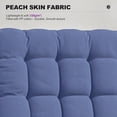 thumbnail image 5 of PURPLE LEAF Outdoor Reclining Chair Patio Zero Gravity Chaise Lounge Folding Chair with Removable Cushion Adjustable Headrest for Lawn Camping Beach Pool Grey, 5 of 9