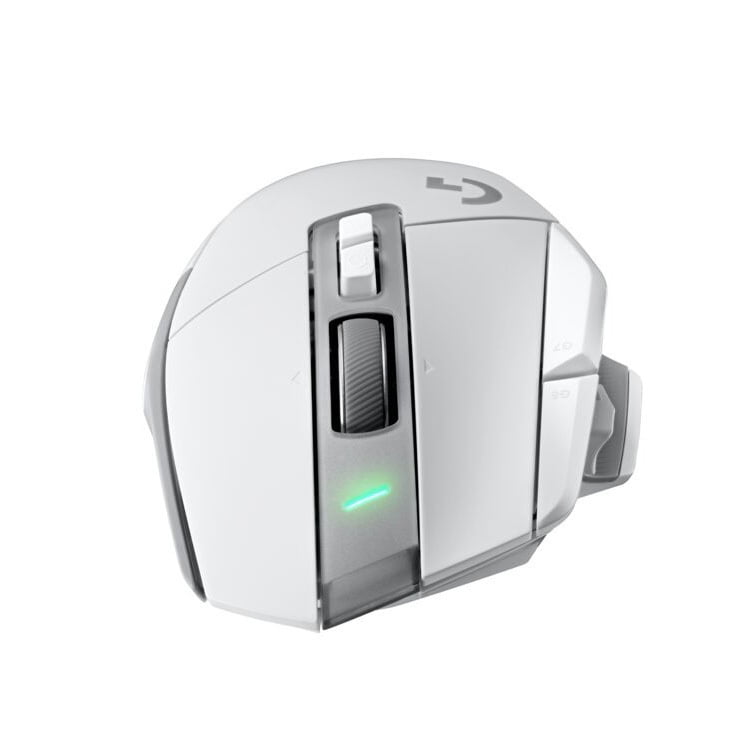 Logitech G502 X Plus Wireless Gaming Mouse (White) with 4