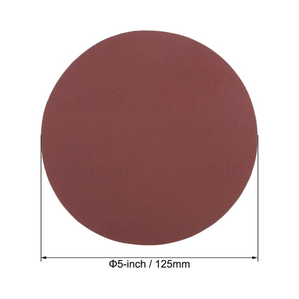 Disques De Ponçage PSA Aluminium – 6 Pouces, Grain 60, Adhésif Papier, Lot De 10