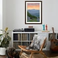 thumbnail image 4 of Art.com Great Smoky Mountains National Park - Bear and Spring Flowers Art Print by Lantern Press, Brown Frame Wall Art, 32" x 44", 4 of 5