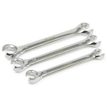UPC: 0802090173899 | 3 Pc. Flare Nut Wrench Set – Metric