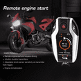 thumbnail image 2 of Dispositivo antirrobo para motocicletas con alarma bidireccional con bloqueo y desbloqueo automáticos, función de apagado con una sola tecla, 2 of 6
