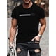 thumbnail image 1 of PARIS Monogram Solid Color Series Pattern Short Sleeve Crew Neck 3d Digital Print Quick Dry Sports Fitness Casual Everyday, 1 of 6
