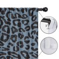 thumbnail image 4 of Blackout Kids Curtains,Black Leopard Pattern Childrens Insulated Curtains Set Of 2,Bedroom Essentials,Toddler Room Decor 42"x84", 4 of 5