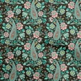 thumbnail image 1 of oneOone Viscose Jersey Brown Fabric Paisleys Dress Material Fabric Print Fabric By The Yard 60 Inch Wide, 1 of 1