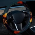 thumbnail image 2 of Xiong Fugu 14.5 Inch Printing PVC Leather Car Wheel Cover Auto Accessories Steering Wheel Cover Steering Wheel Covers Car Wheel Covers, 2 of 6