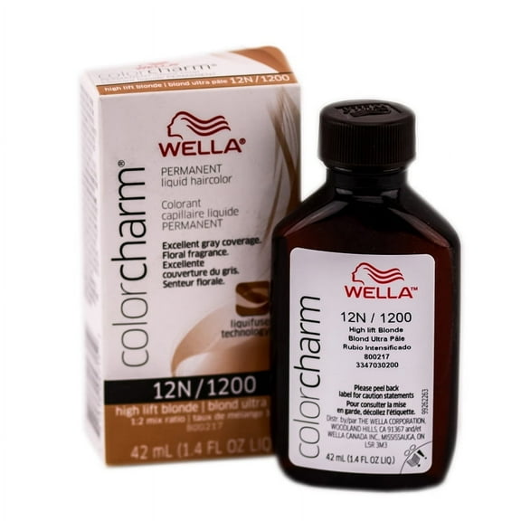 Wella ClolorCharm Permanent Liquid Hair Color 12N/1200, 1.4 Oz