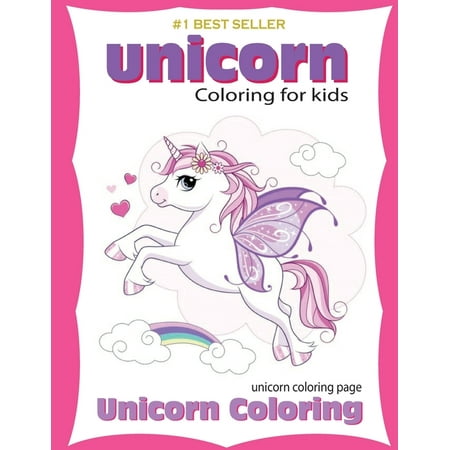Unicorn Coloring Book: Unicorn Coloring Book: coloring book for kids (Paperback)