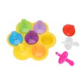 thumbnail image 2 of Noref Skin Care Ice Mold, Smoothing DIY Silicone Ice Tray With Ice Tray Stick For Beauty Salon For Face For Home, 2 of 8