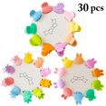 thumbnail image 2 of Bangcool Pince à Cheveux Mini 30 Pcs Pince à Mâchoires Colorée Accessoire pour Cheveux pour Enfants, 2 of 10