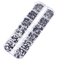 thumbnail image 1 of Flatback Rhinestones Crystal Flatback Gems Round Crystal Rhinestones for Crafts, 1 of 5