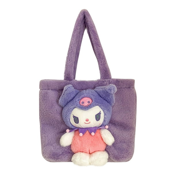 Kuromi Bolso bandolera Kawaii Cartoon Kuromi Anime Bag Cute Kuromi portafolios Kuromi