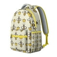 thumbnail image 2 of Stylish Small Backpack with Cute Queen Bee Pattern, Lightweight and Durable for School, Travel, or Gifting, 2 of 6