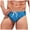 Blue, variant on Men's Swimwear Bikini Swimming Briefs Drawstring Swimsuits Board Surf Shorts Trunks (Gold,S)