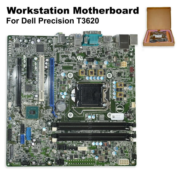 Pre-Owned Dell Precision T3620 Workstation Motherboard w/ LGA 1151 & 4×DDR3 – 9WH54