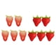 thumbnail image 2 of GOOHOCHY 10 piezas de decoraciones de fresas artificiales, modelos de fresas, adornos de frutas falsas, decoraciones fotográficas, 2 of 8