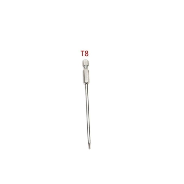 1Pc T6-T40 Magnetic Head Torx Screwdriver Bit 100mm Security Tamper Proof Star