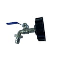 thumbnail image 1 of Ton Barrel Tap Tapea de lluvia Contenedor Cubo Cubo Spigot Válvula Universal Tubas de espiga a prueba de fugas Grupos Faucet Adaptador Adaptador Jardín Jardín Inevent TO001168-00, 1 of 7