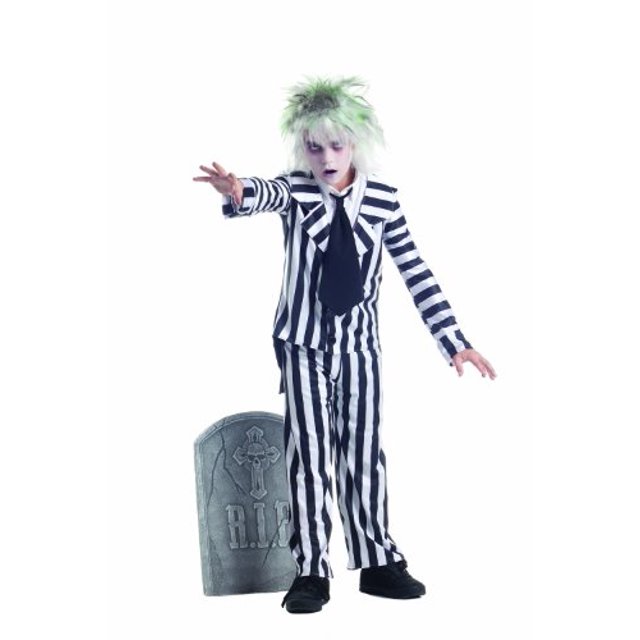 Disfraz infantil de fantasma del cementerio de Party King, 12-14 Party King PK257CL