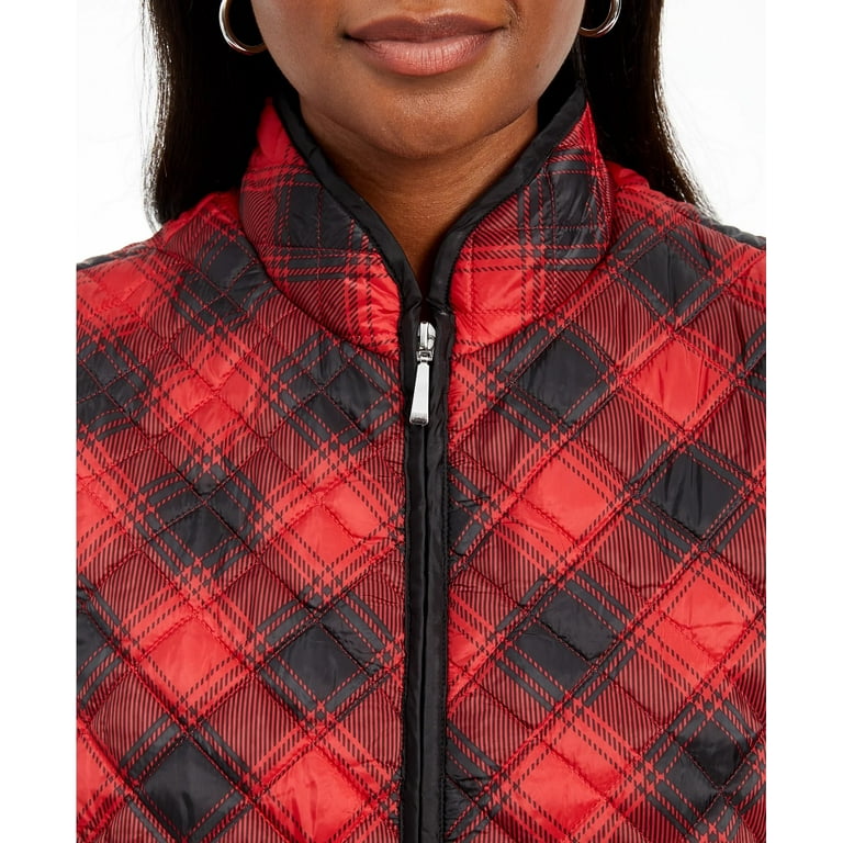 Karen scott cheap puffer vest