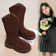 thumbnail image 1 of Zapatos De Ante Para Niños Botas altas de invierno para niñas, estilo casual, de media caña, para Rkxzt, 1 of 9